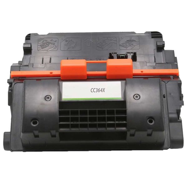 Remanufactured HP 64A Black Toner Cartridge, HP CC364A