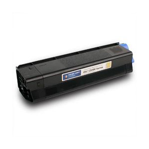 Remanufactured Okidata 42127401 Yellow Toner Cartridge