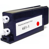 Compatible Pitney Bowes 621-1 Fluorescent Red Ink Cartridge
