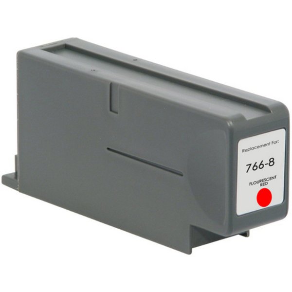 Compatible Pitney Bowes 766-8 Fluorescent Red Ink Cartridge