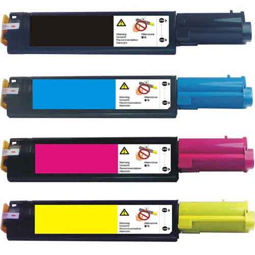 Compatible Dell KH225, TH207, TH208, TH209 Toner Cartridge Set