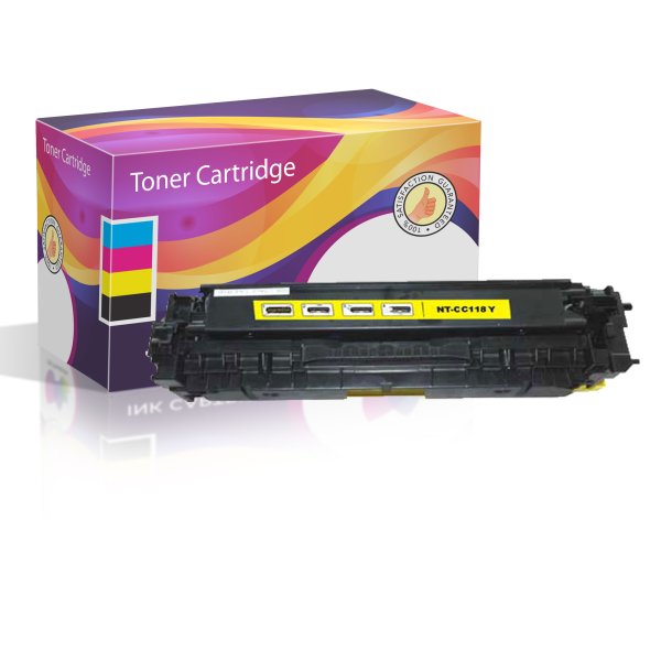 Canon 118 Compatible Yellow Toner Cartridge