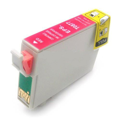Remanufactured Epson T0877 Red Ink Cartridge (T087720)