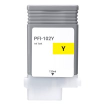 Compatible Canon PFI-102Y Yellow Ink Cartridge