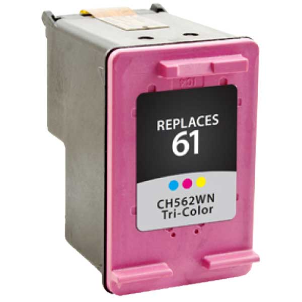 Remanufactured HP 61 Tri-color Ink Cartridge