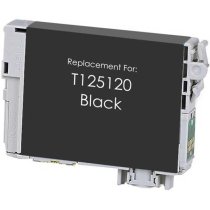 Remanufactured Epson T125 Black Ink Cartridge (T125120)