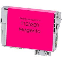 Remanufactured Epson T125 Magenta Ink Cartridge (T125320)