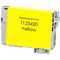 Remanufactured Epson T125 Yellow Ink Cartridge (T125420)