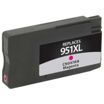 HP 951XL Magenta Remanufactured Ink Cartridge (CN047AN)