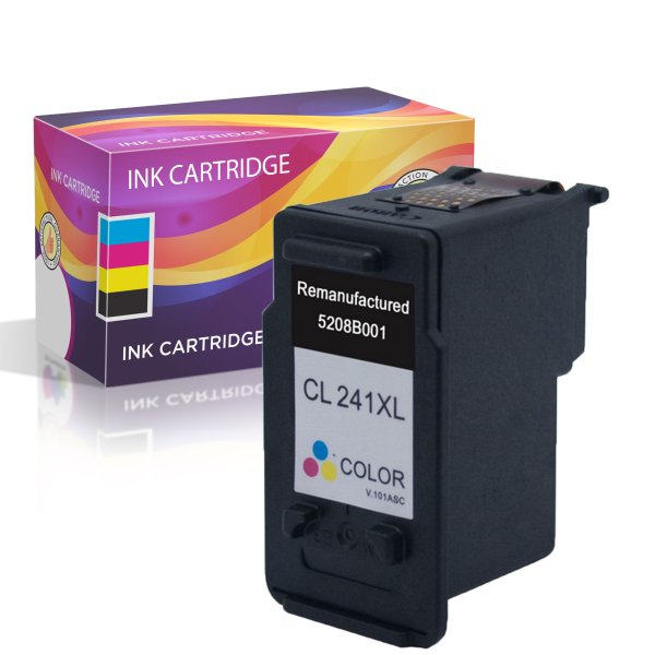 Remanufactured Canon CL-241XL Color Ink Cartridge