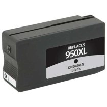 HP 950XL Black Remanufactured Ink Cartridge (CN045AN)