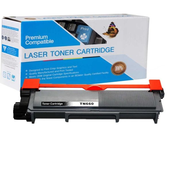 Compatible Brother TN660 Toner Cartridge