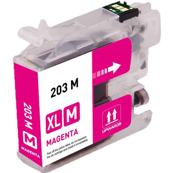 Compatible Brother LC203M Magenta Ink Cartridge