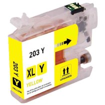 Compatible Brother LC203Y Yellow Ink Cartridge