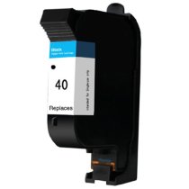 Remanufactured HP 40 Black Ink Cartridge (51640A)