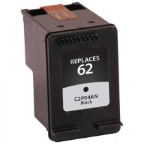 Remanufactured HP 62 Black Ink Cartridge (C2P04AN)