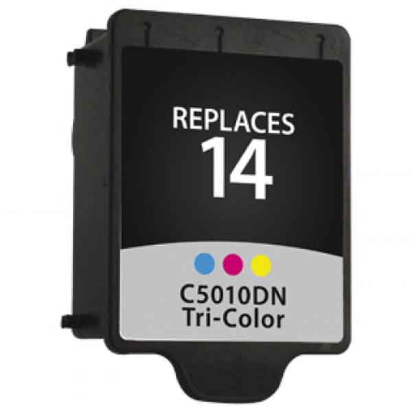 KLM Remanufactured HP 14 Tri-color Ink Cartridge (C5010DN)