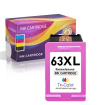 Replacement HP 63XL Color Ink Cartridge - F6U63AN - High Yield