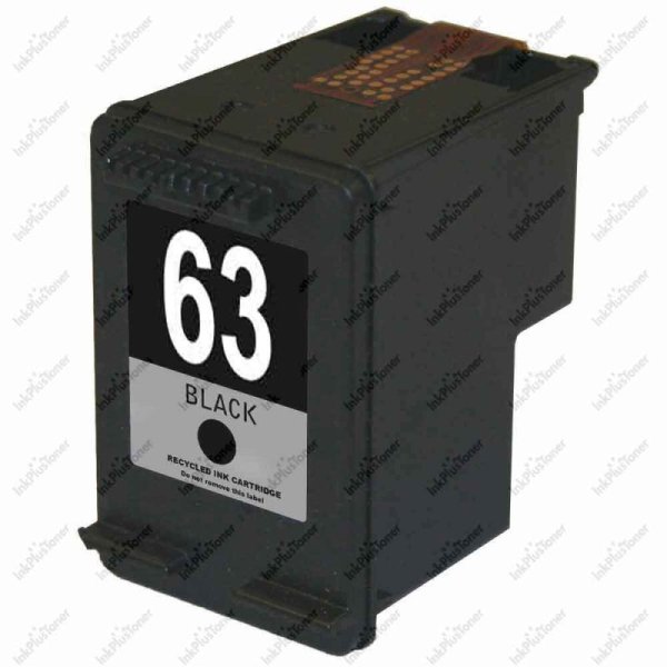 Replacement HP 63 Ink Cartridge - F6U62AN Black