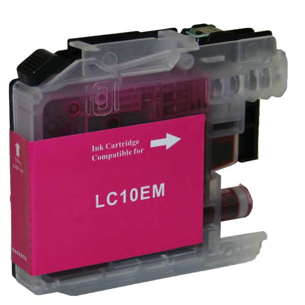 Compatible for Brother LC10EM Magenta Ink Cartridge