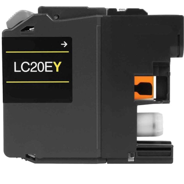 Compatible Brother LC20EY Yellow Ink Cartridge