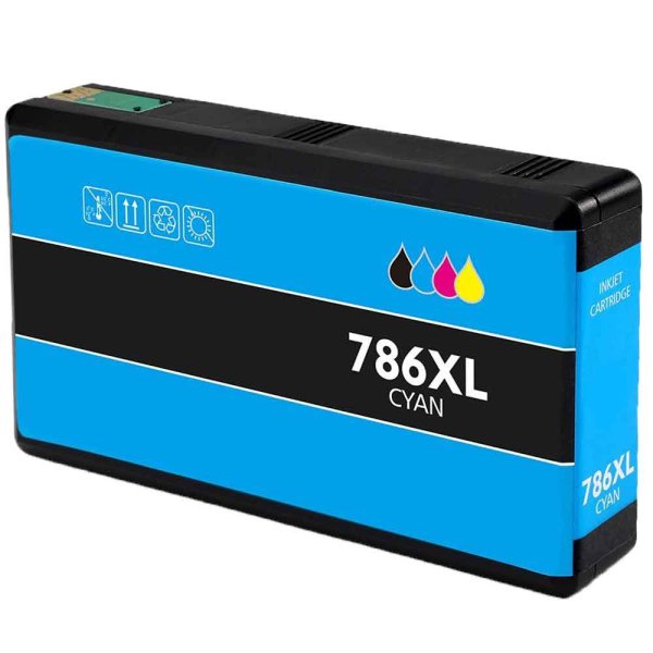 KLM Remanufactured Epson T786XL Cyan Ink Cartridge T786XL220