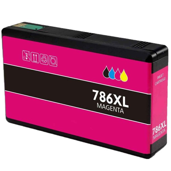 KLM Remanufactured Epson T786XL Magenta Ink Cartridge T786XL320