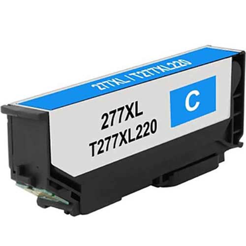 Remanufactured Epson 277XL Cyan Ink Cartridge T277XL