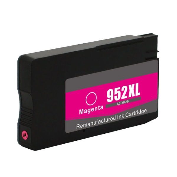 HP 952XL High-Yield Magenta Remanufactured Ink Cartridge