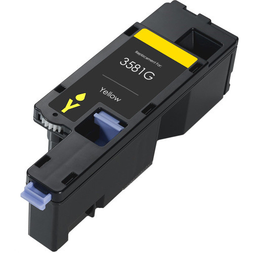 Compatible Dell 3581G Yellow Toner Cartridge for Dell E525w Laser Printers