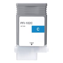 Compatible Canon PFI-102C Cyan Ink Cartridge