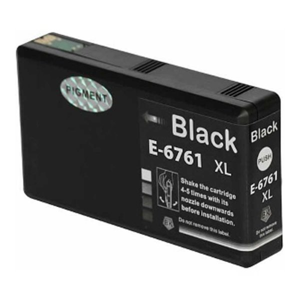 KLM Remanufactured Epson 676XL Black Ink Cartridge T676XL120