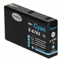 KLM Remanufactured Epson 676XL Cyan Ink Cartridge T676XL220