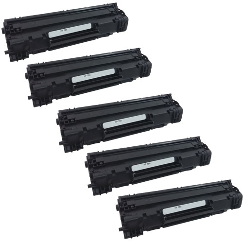 Compatible HP 78A Toner Cartridges (CE278A) - 5 pack