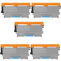 Compatible Brother TN450 Toner Cartridges - 5 pack