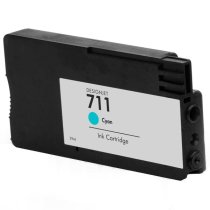 KLM Remanufactured HP 711 Cyan Ink Cartridge (CZ130A)