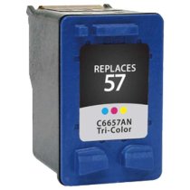 HP 57 Remanufactured Tri-color Ink Cartridge