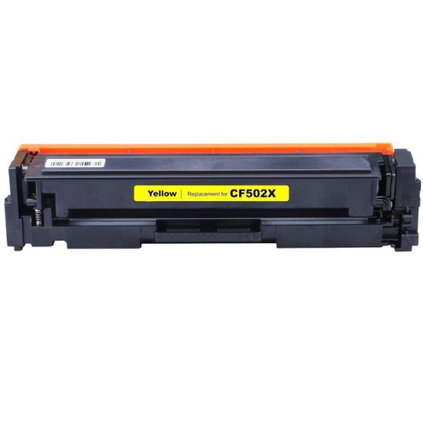 HP 202X High-Yield Yellow Compatible Toner Cartridge