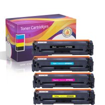 Compatible for HP 202X Set of 4 Toners: 1 each Black, Cyan, Magenta, Yellow
