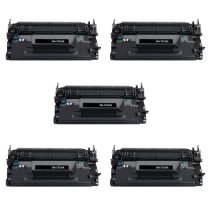 Compatible HP 26A Toner Cartridges - 5 pack