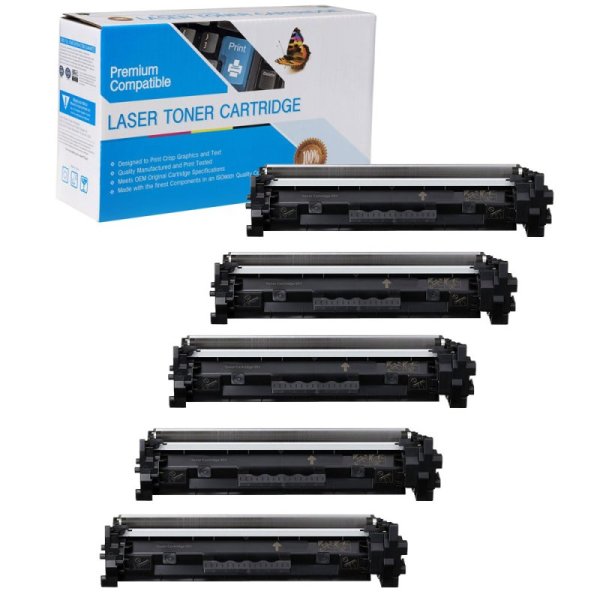 Compatible Canon 051 Toner Cartridges - 5 pack