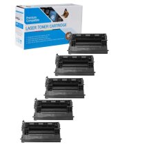 Compatible HP 37A Toner Cartridges - 5 pack