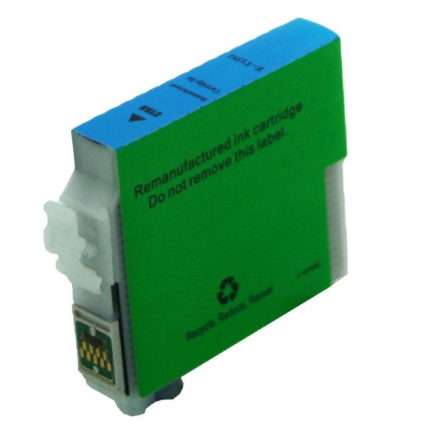 Remanufactured Epson T159 Cyan Ink Cartridge (T159220)