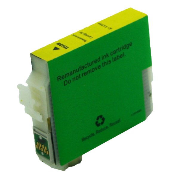 KLM Remanufactured Epson T159 Yellow Ink Cartridge (T159420)