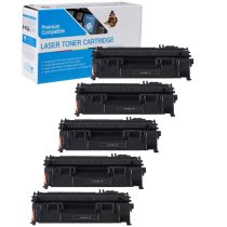 Compatible Canon 119 Toner Cartridges - 5 pack