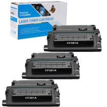 Compatible HP 81A Toner Cartridges - 3 pack