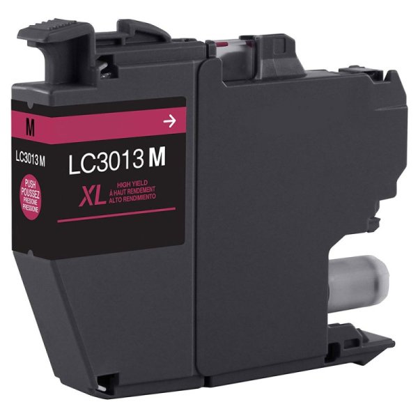 Brother LC3013 High-Yield Magenta Compatible Ink