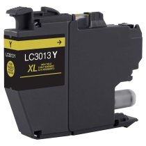 Brother LC3013 High-Yield Yellow Compatible Ink