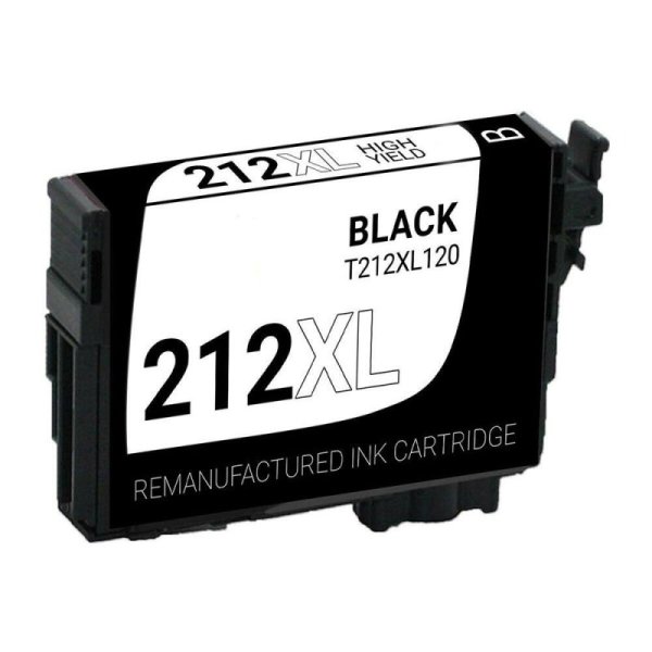 Epson 212XL Black Remanufactured High Capacity Ink Cartridge