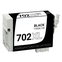 Epson 702XL Black Remanufactured High Capacity Ink Cartridge